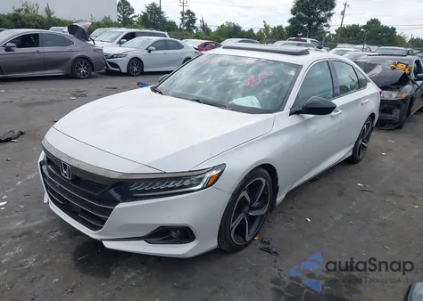 2022 Honda Accord Sport 2.0T z USA, uszkodzony, nr VIN 1HGCV2F38NA019300